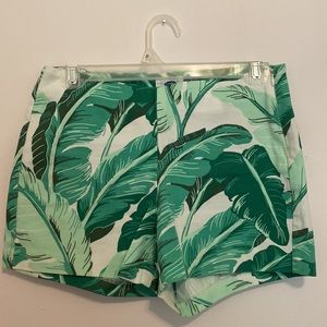 Green Palm Banana Leaf Shorts Old Navy 2